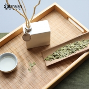 阿迪纳兰手工陶瓷家用无火香薰礼盒新年礼物香氛酒店禅茶龙井香摆件久留香 方瓶禅茶藤条香氛120ml